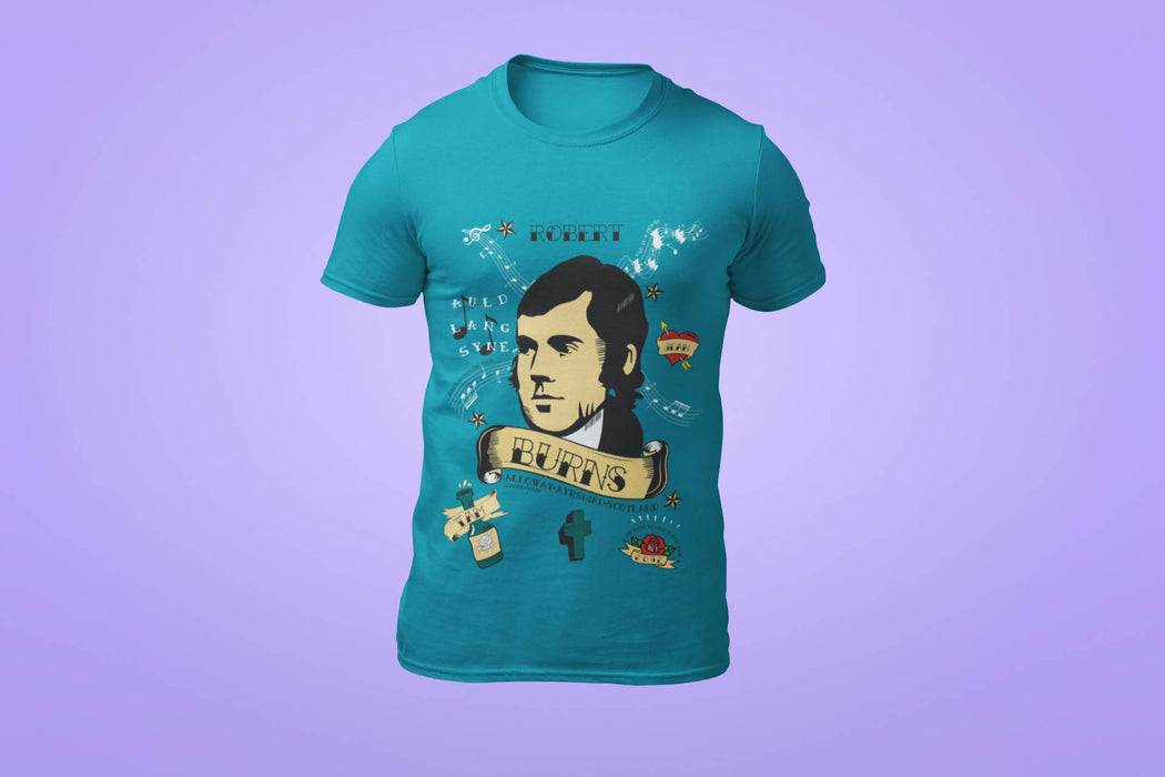 Robert Burns Tattoo T Shirt