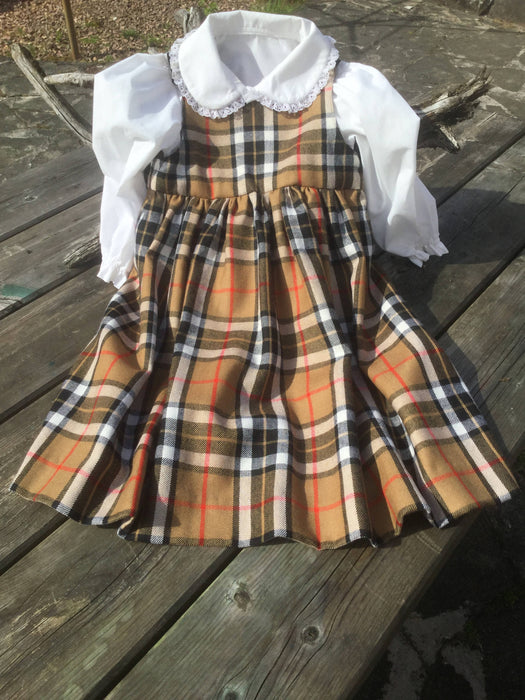 Style A Tartan Pinafore