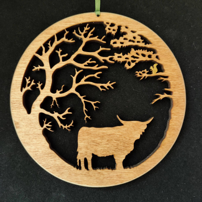 Highland Cow wall art