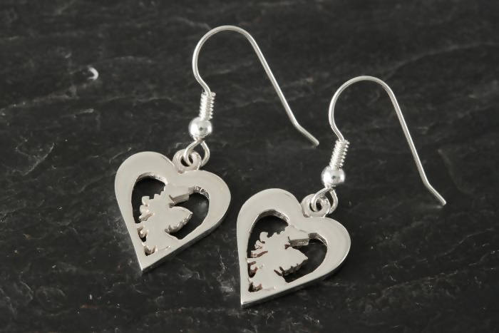 Heart of Scotland Earrings