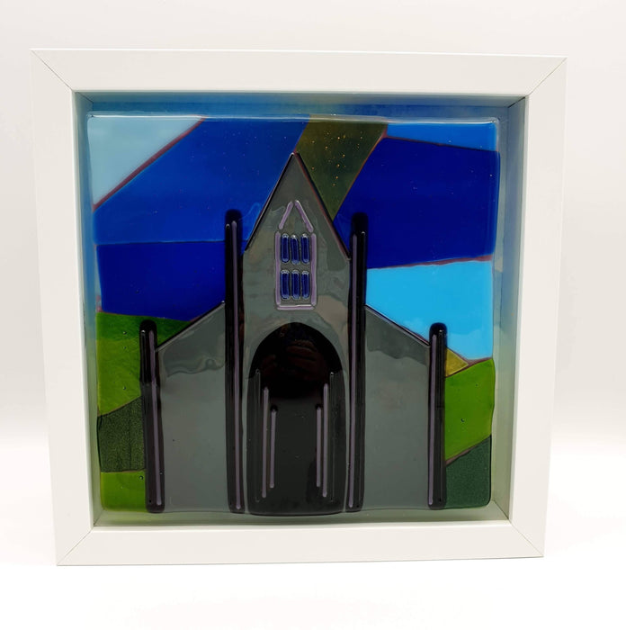 St Magnus Fused Glass Picture