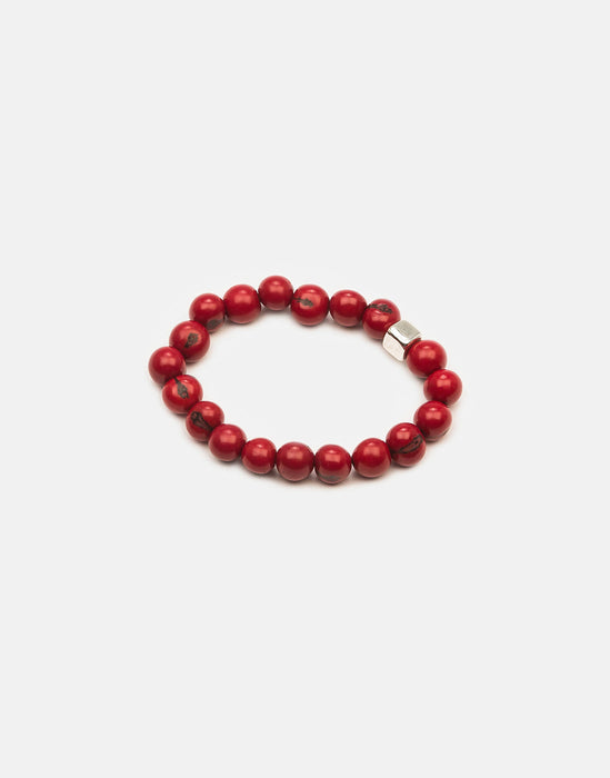 Handmade Elasticated Acai Berry Seeds Bracelet