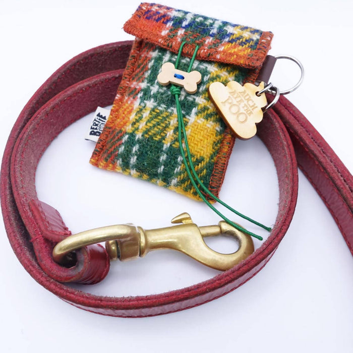 Auch Aye The Poo - Harris tweed doggie bag dispenser