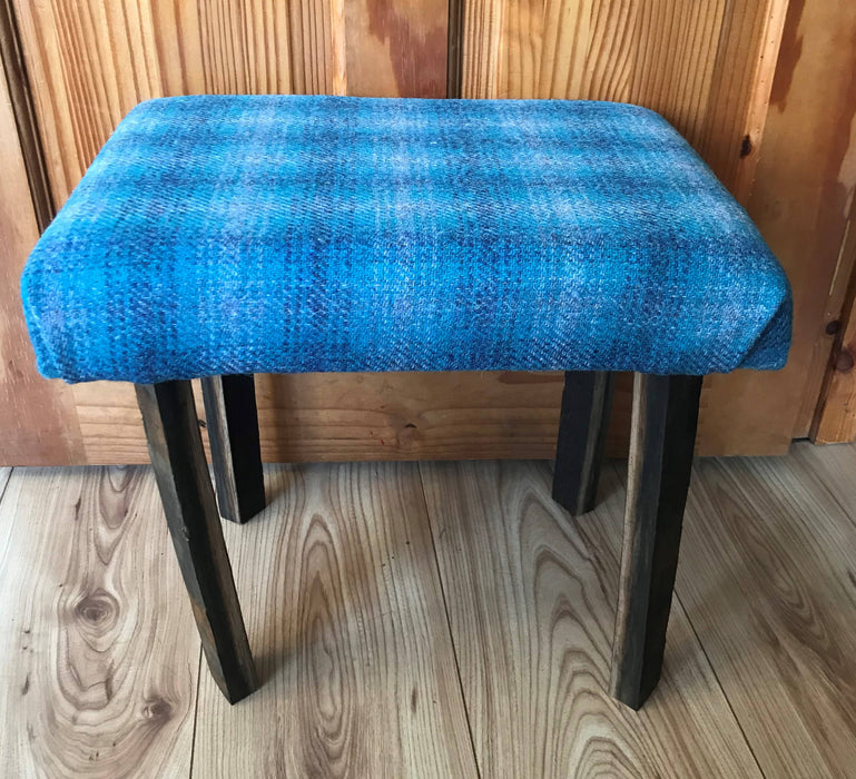 Whisky and Harris Tweed Foot Stool