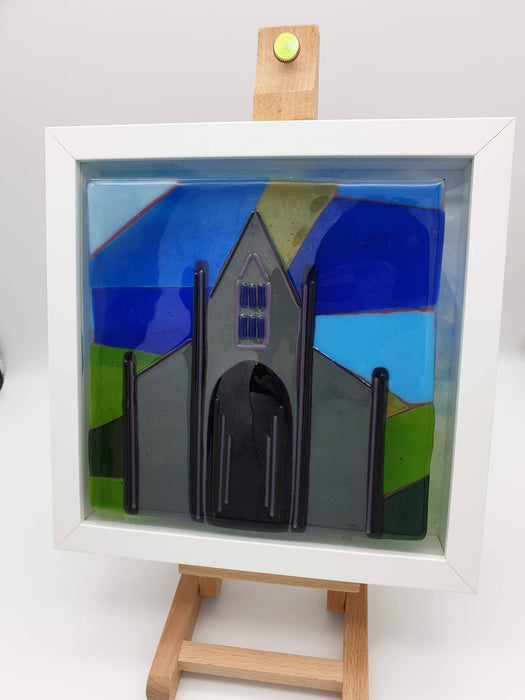 St Magnus Fused Glass Picture