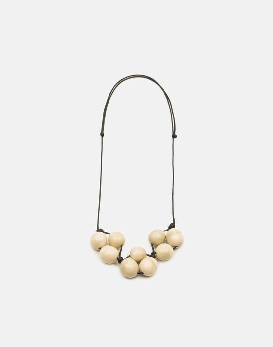 Handmade Tagua Nut Bolota Adjustable Necklace