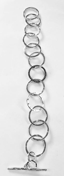 Silver Chain Bangle