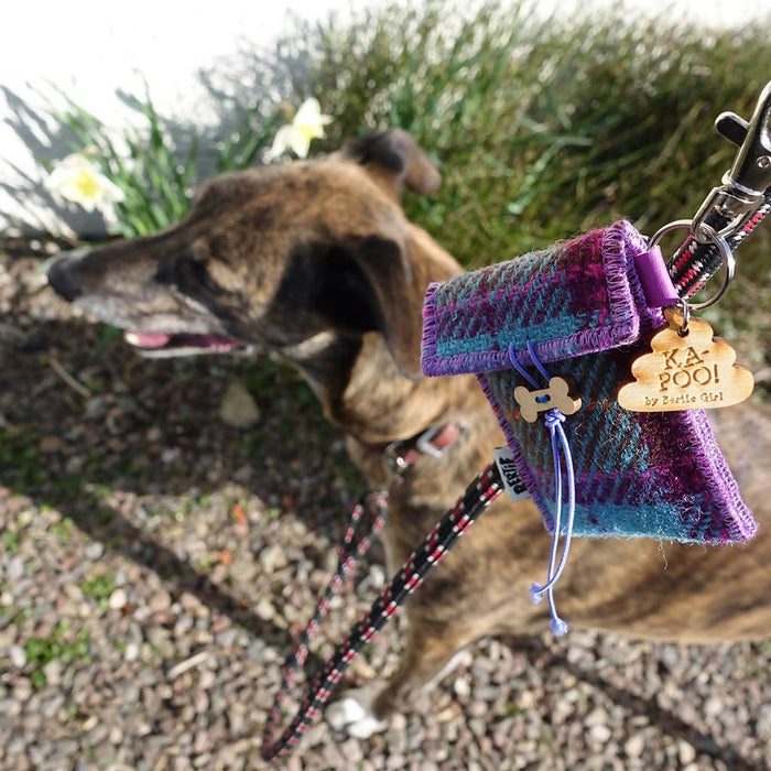 Ka-Poo - Harris tweed doggie bag dispenser