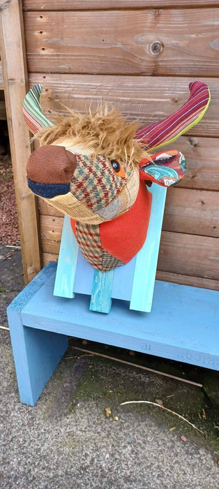 Scottish Fabric Highland Cow