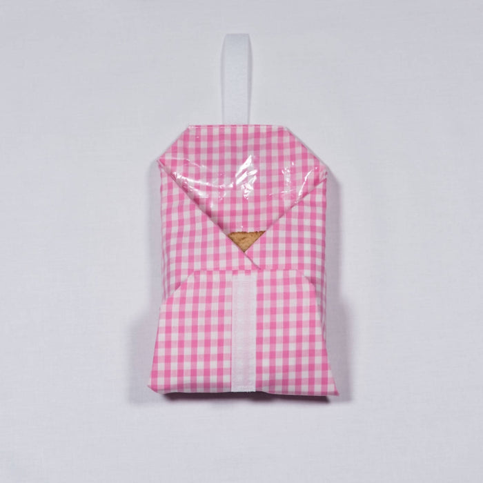 Pink Check Wrapper