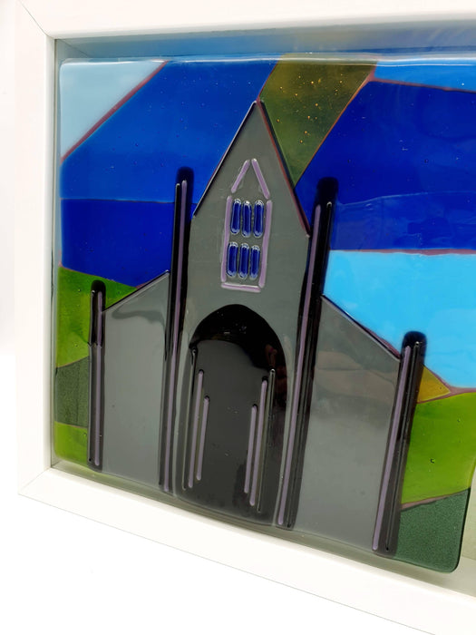 St Magnus Fused Glass Picture