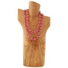 Handmade Acai Berry Seeds Long Necklace