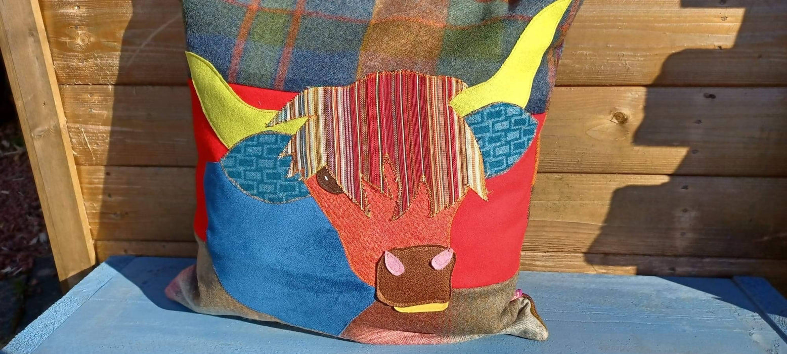 Highland Cow Cushion