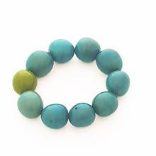 Handmade Tagua Nut Elasticated Bolota Bracelet