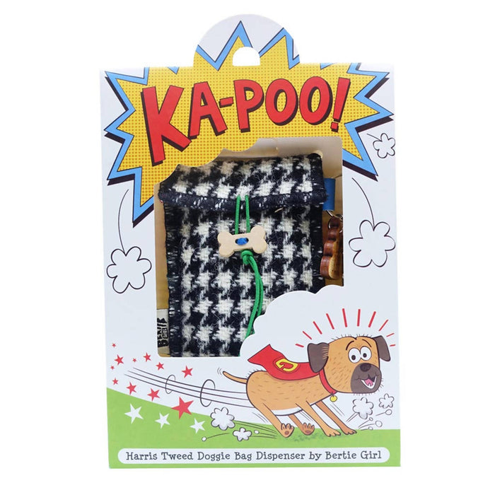 Ka-Poo - Harris tweed doggie bag dispenser