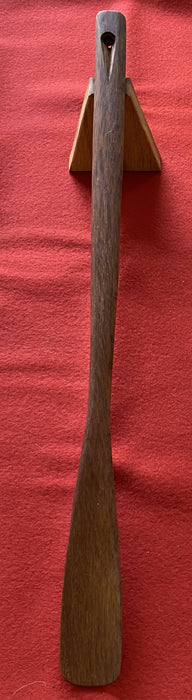 Brown Oak wooden long shoe horn 21” 54CM